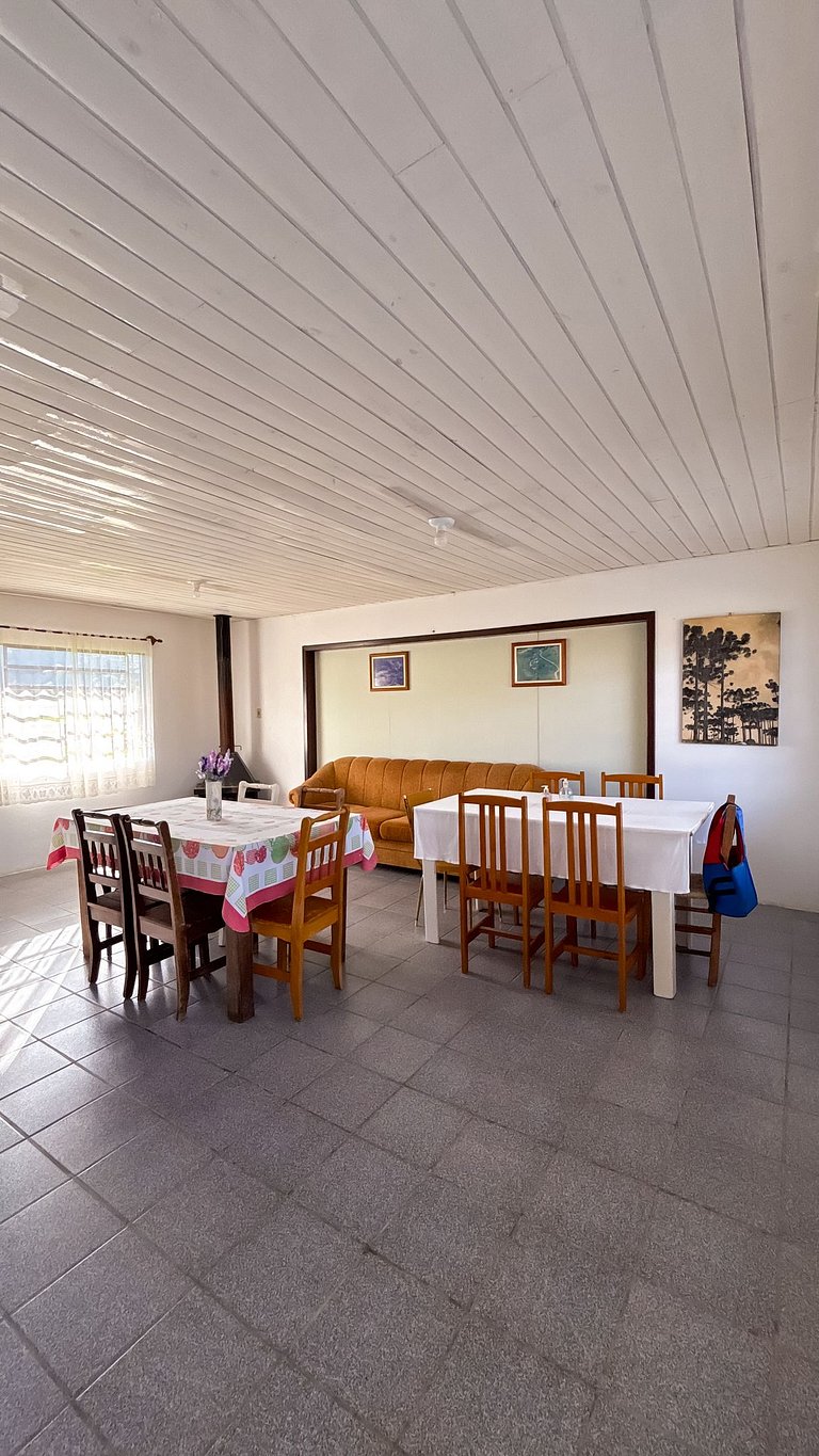 Chale com suíte para até 4 pessoas