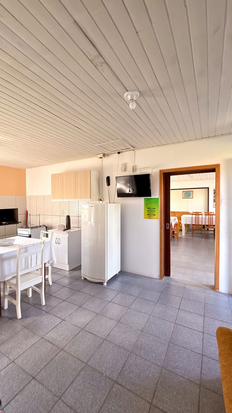 Chale com suíte para até 4 pessoas