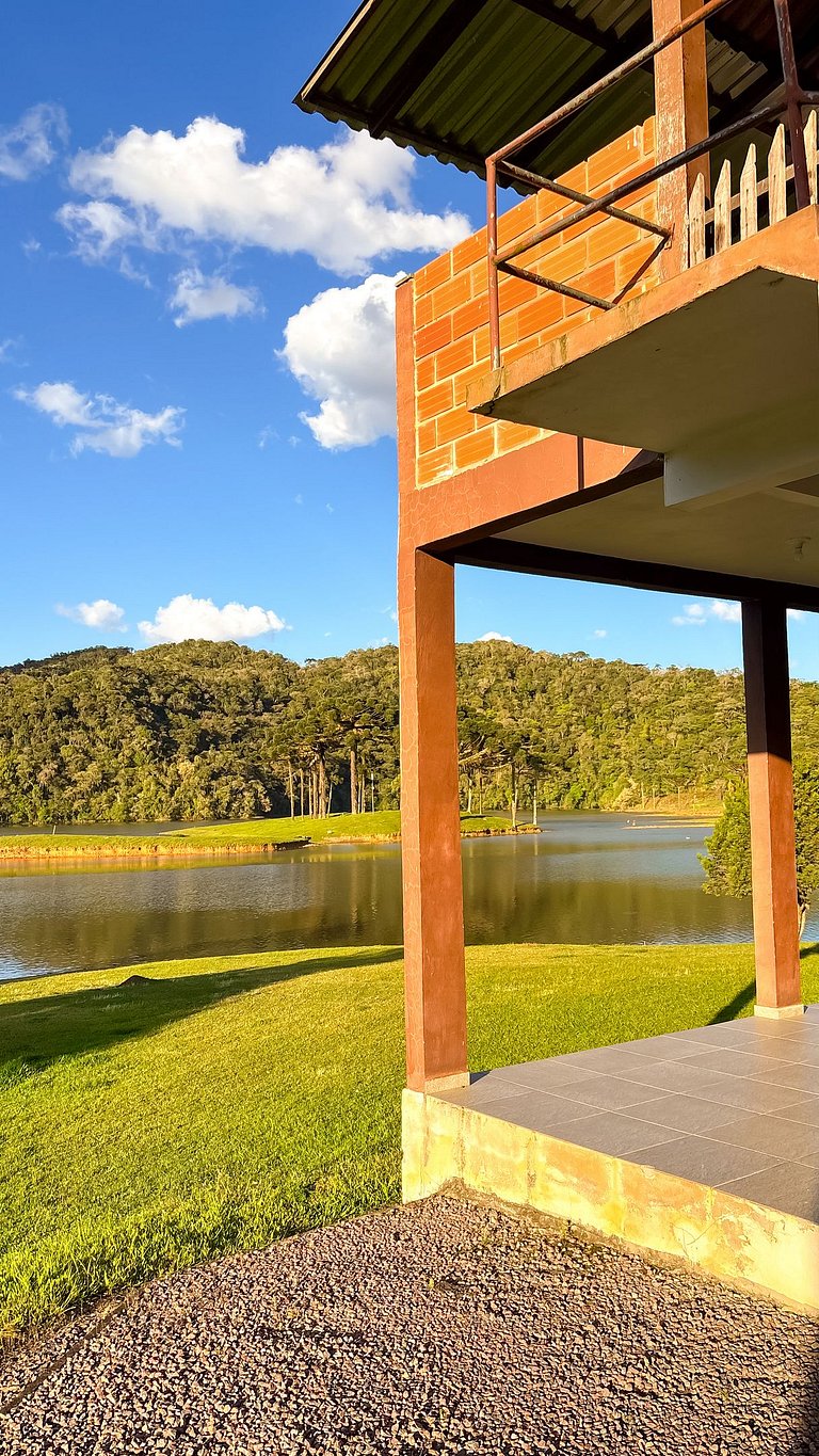 Chalé térreo para até 10 pessoas