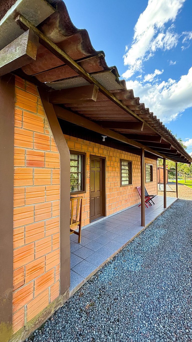 Chalé para até 6 pessoas